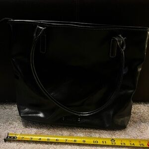 Elegant Black Tote Bag